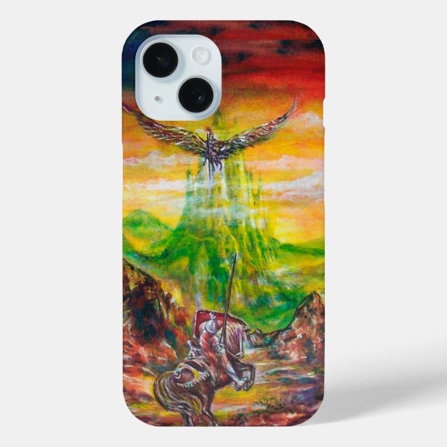 FUNDA DE Case-Mate PARA iPhone DUEL MÁGICO ENTRE BRADAMANT Y NEGROMANCER (Reverso )