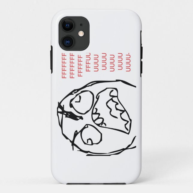 Funda De Case-Mate Para iPhone Duende de la rabia (Reverso)