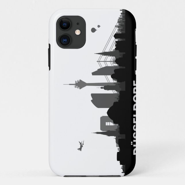 Funda De Case-Mate Para iPhone Duesseldorf skyline iPhone 5 sleeve/Case (Reverso)