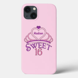 Funda Para iPhone 13 Dulce dulce dieciséis cumpleaños Chica rosa person