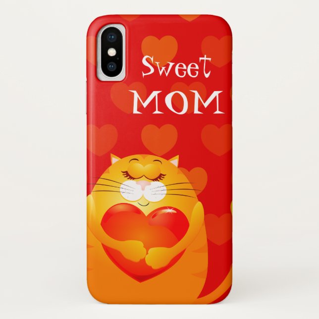 Funda De Case-Mate Para iPhone Dulce mamá (Reverso)