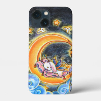 Funda Para iPhone 13 Mini Dulce sueño Buenas noches Fantasía Fairycore