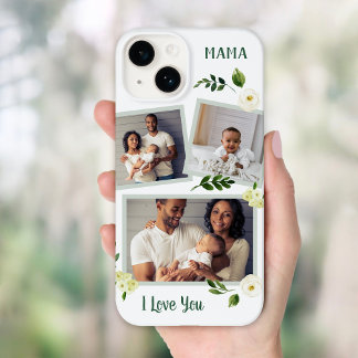 Funda Para iPhone 14 De Case-Mate Dulce verdor Mamá Personalizado regalo de foto