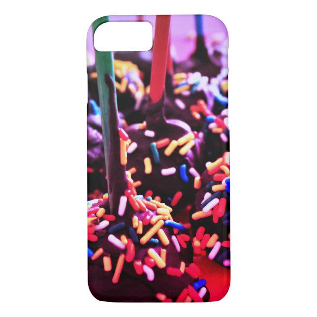 Funda De Case-Mate Para iPhone Dulces de chocolate (Reverso)