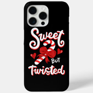 Funda Para iPhone 15 Pro Max Dulces pero retorcidas Navidades graciosos Candy C