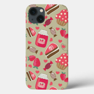 Funda Para iPhone 13 Dulces retros