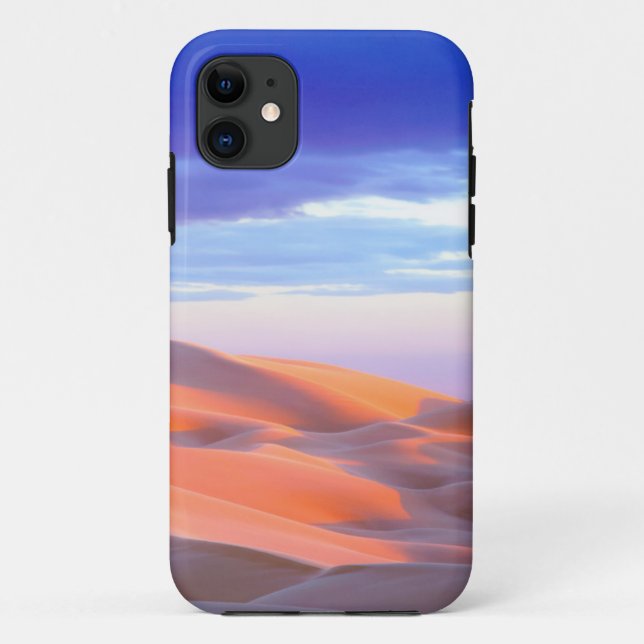 Funda De Case-Mate Para iPhone Dunas de arena glamis al atardecer (Reverso)