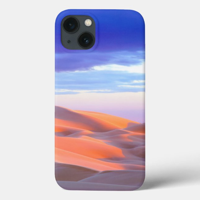 Funda De Case-Mate Para iPhone Dunas de arena glamis al atardecer (Reverso)