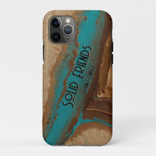 Funda Para iPhone 11 Pro Dunas de Espejo Desierto Oasis Belleza de Tierra