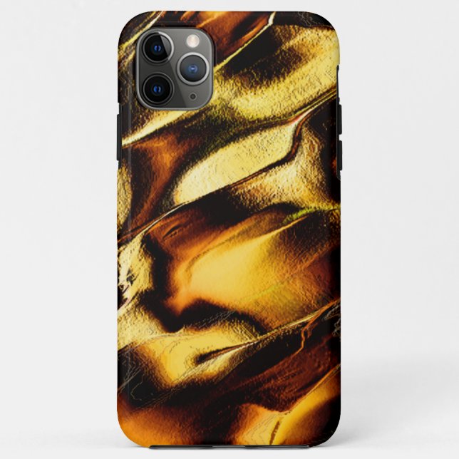 Funda De Case-Mate Para iPhone Dunas raras en oro quemado (Reverso)