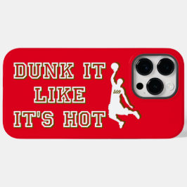 Funda Para iPhone 14 Pro Max De Case-Mate DUNK ES COMO SI FUERA UN Básquetbol gracioso CALIE