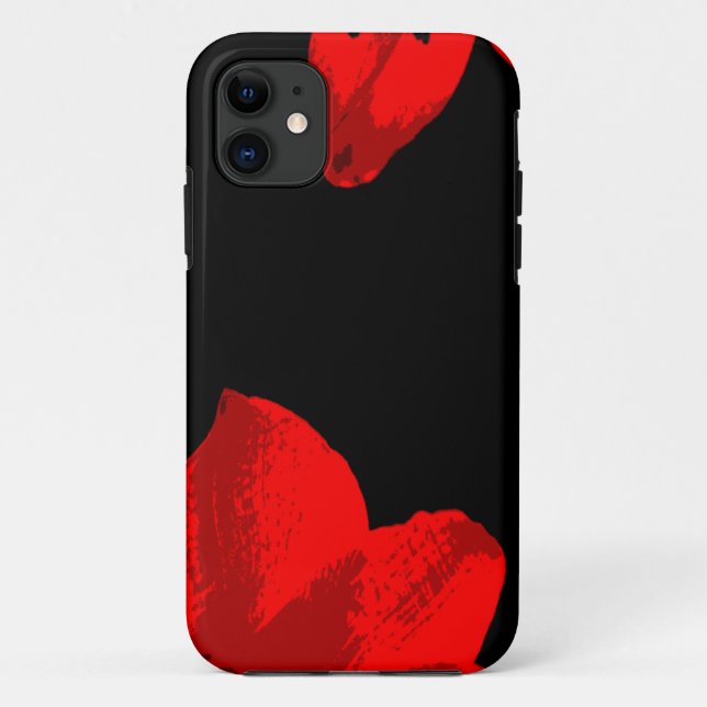 Funda De Case-Mate Para iPhone dúo rojo amaryllis (Reverso)