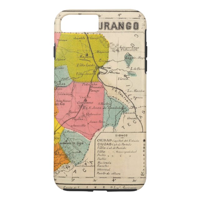 Funda De Case-Mate Para iPhone Durango, México (Reverso)