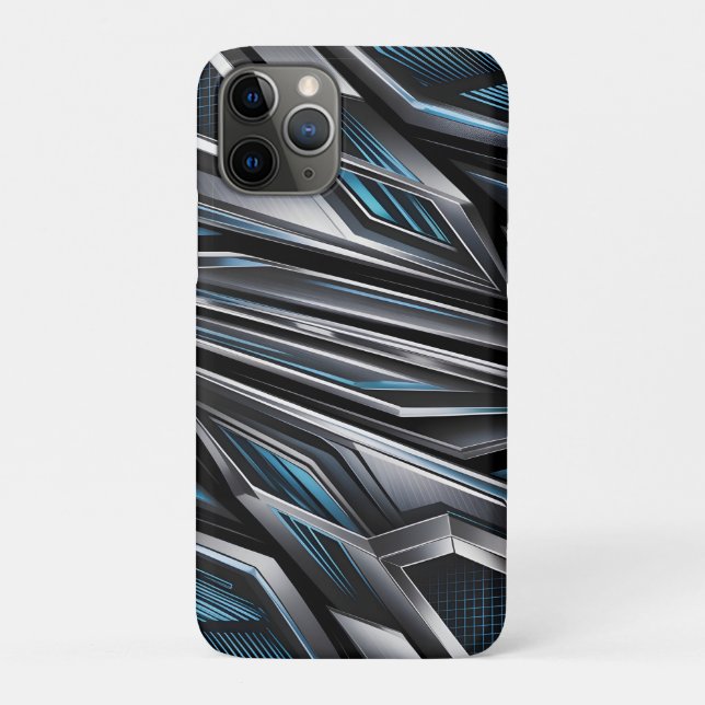 Funda De Case-Mate Para iPhone Dynamic Abstract Design of Interlocking Metallics (Reverso)