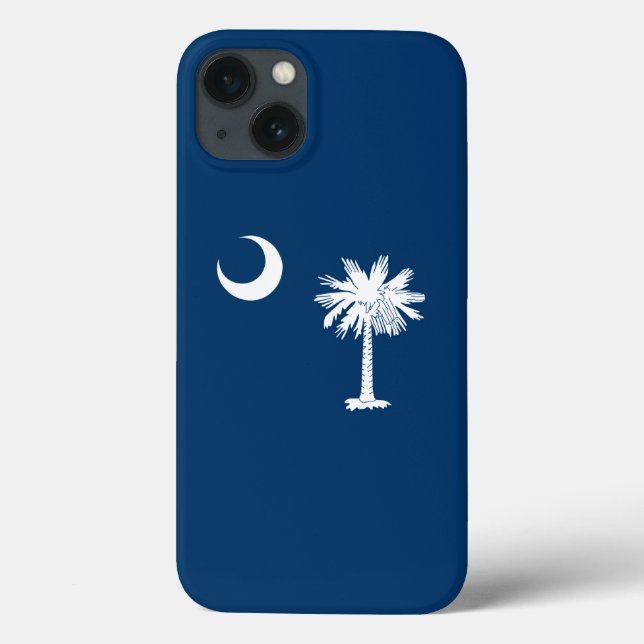 Funda De Case-Mate Para iPhone Dynamic South Carolina State Flag Graphic on a (Reverso)