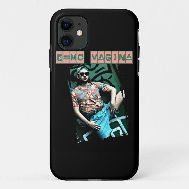 Funda De Case-Mate Para iPhone e=mcvagina (Reverso)