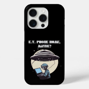 Funda Para iPhone 15 Pro E.T. teléfono a casa, tal vez?