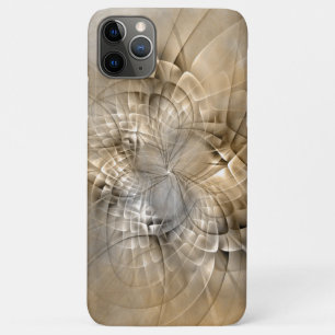 Funda Para iPhone 11 Pro Max Earth Tones Abstract Modern Fractal Art Texture