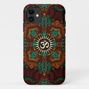 title_seo2 Earthy Batik Gold Aum iPhone 5 Funda-Mate