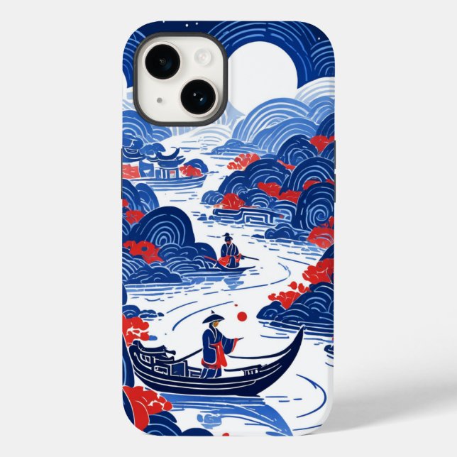 Funda De Case-Mate Para iPhone Eastern Landscape (Reverso )
