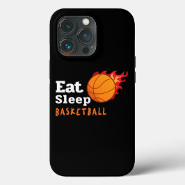 Funda Para iPhone 13 Pro Eat Sleep Basketball