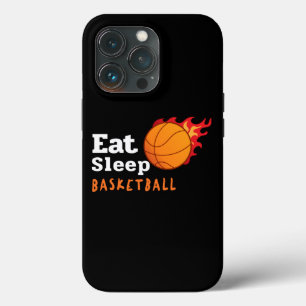 Funda Para iPhone 13 Pro Eat Sleep Basketball