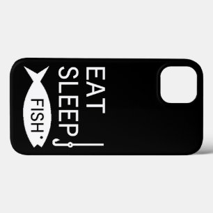 Funda Para iPhone 13 Eat Sleep Fish