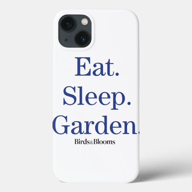 Funda De Case-Mate Para iPhone Eat. Sleep. Garden. (Reverso)