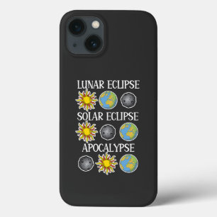 Funda Para iPhone 13 Eclipse lunar Eclipse solar Apocalipsis Espacio di