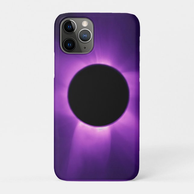 Funda De Case-Mate Para iPhone Eclipse Solar Artificial desde el Espacio (Reverso)