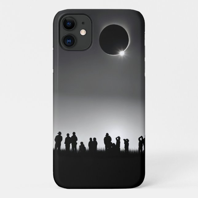 Funda De Case-Mate Para iPhone Eclipse total del sol (Reverso)