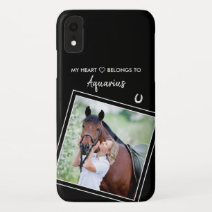Funda Para iPhone XR Ecuestre de caballos personalizado