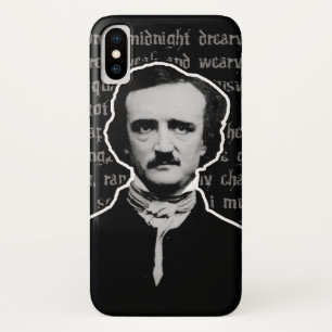 Funda Para iPhone X Edgar Allan Poe