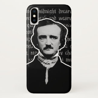 Funda Para iPhone X Edgar Allan Poe