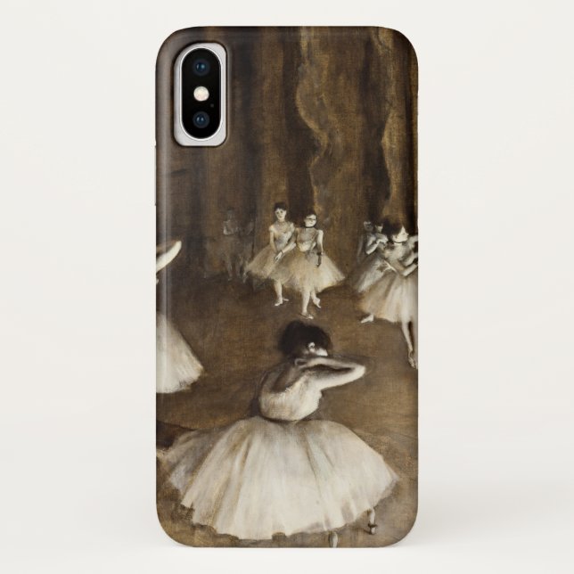 Funda De Case-Mate Para iPhone Edgar Degas - Ensayo De Ballet En El Escenario (Reverso)