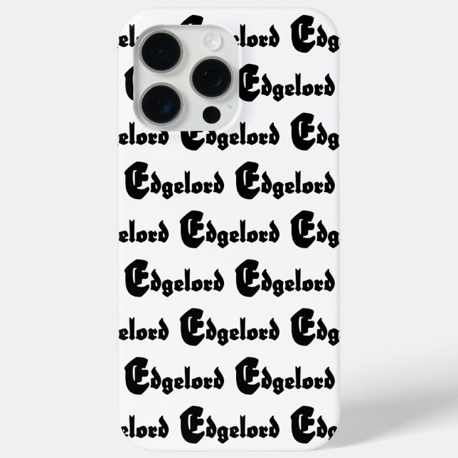 Funda De Case-Mate Para iPhone Edgelord (Reverso )