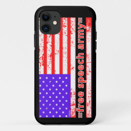 Funda Para iPhone 11 edición de bandera estadounidense del EJÉRCITO DE