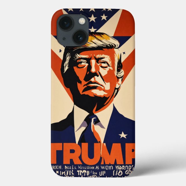 Funda De Case-Mate Para iPhone Edición limitada Caso para iPhone de campaña Trump (Reverso)