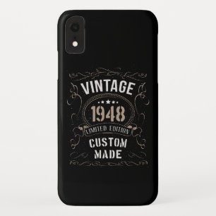 Funda Para iPhone XR Edición limitada vintage 1948 hecha a medida