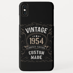 Funda Para iPhone XS Max Edición limitada vintage 1954 hecha a medida
