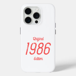 Funda Para iPhone 15 Pro Edición Original De 1986