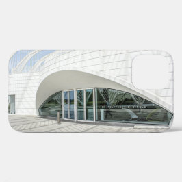 Funda Para iPhone 12 Edificio blanco futurista moderno