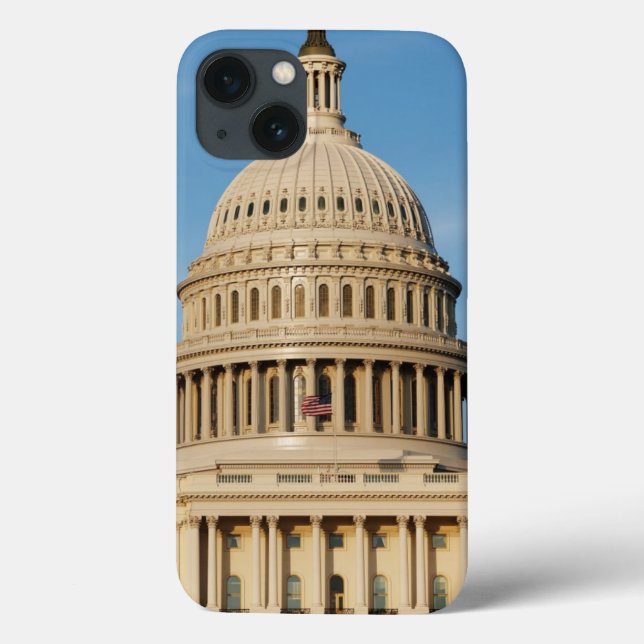 Funda De Case-Mate Para iPhone Edificio Capitol al atardecer (Reverso)