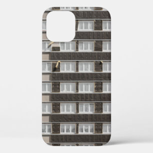Funda Para iPhone 12 Edificio comercial marrón