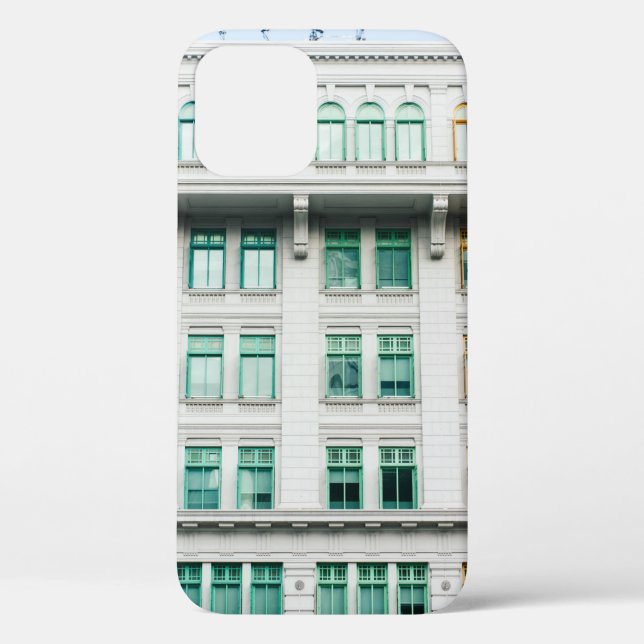 FUNDA DE Case-Mate PARA iPhone EDIFICIO DE CONCRETO BLANCO-3 (Reverso )