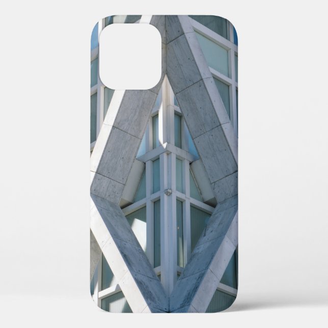 Funda De Case-Mate Para iPhone Edificio de hormigón gris durante el día (Reverso )
