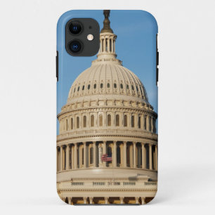 Funda Para iPhone 11 Edificio del capitolio tirado en la oscuridad