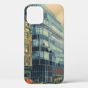 Funda Para iPhone 12 Edificio vintage del Daily Express en Fleet Street