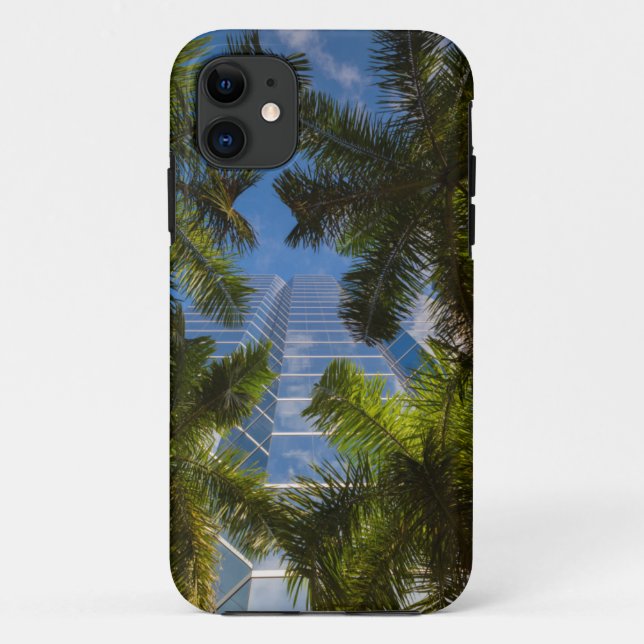 Funda De Case-Mate Para iPhone Edificios de gran altura (Reverso)