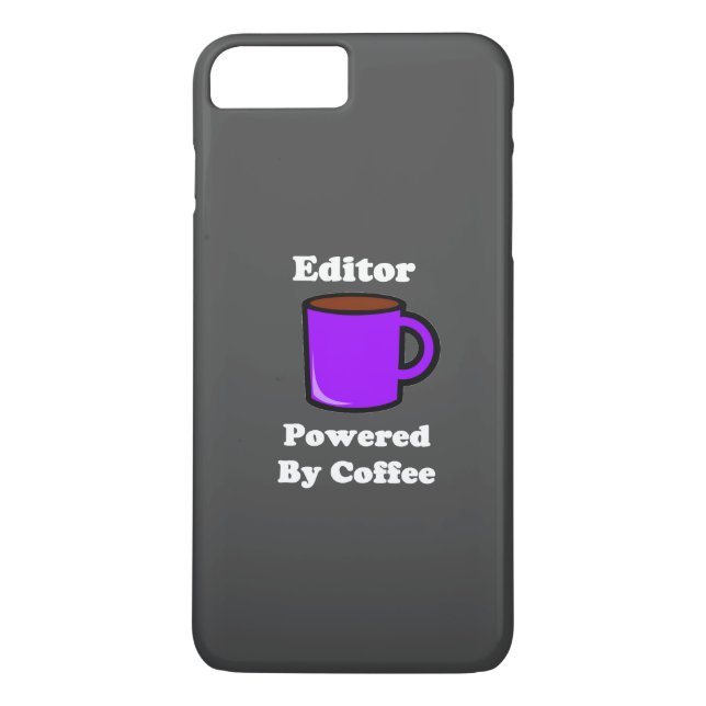 Funda De Case-Mate Para iPhone "Editor" con la energía del Café (Reverso)